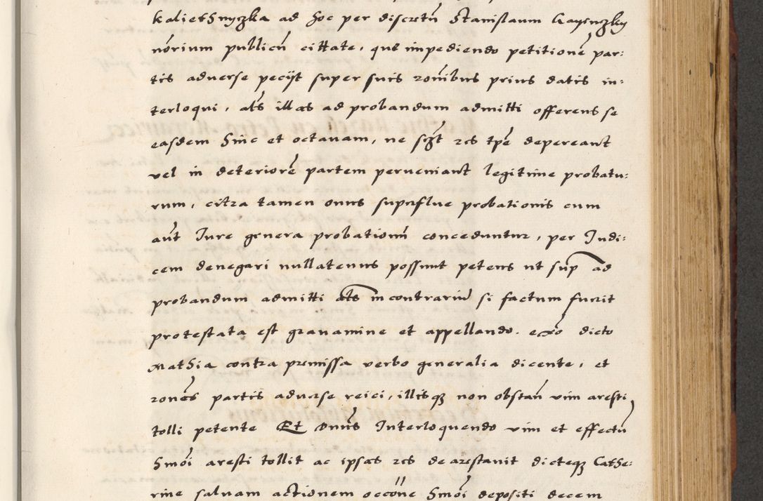 Zdjęcie nr 427 dla obiektu archiwalnego: [A]cta actorum causarum, sententiarum tam diffinitivarum quam interloquutoriarum, obligationum, constitutionum et contractuum coram reverendo patre domino Petro Porembski preposito Osvieczimensi, canonico et officiali generali Cracoviensi de anno Domini millesimo quingentesimo quinguagesimo primo, cuius indictio est nona, pontificatus sanctissimi in Christo patris et domini nostri domini Juliii divina providencia pape tercii, anno secundo, a die et mense infrascriptis feliciter continiantur