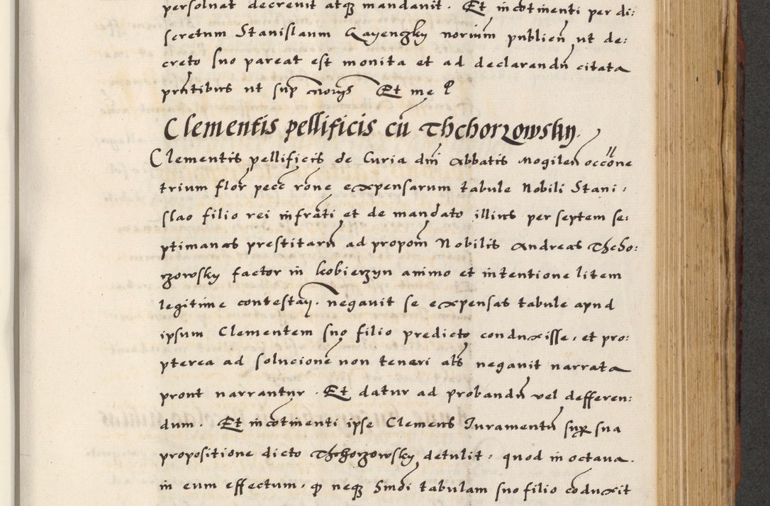 Zdjęcie nr 417 dla obiektu archiwalnego: [A]cta actorum causarum, sententiarum tam diffinitivarum quam interloquutoriarum, obligationum, constitutionum et contractuum coram reverendo patre domino Petro Porembski preposito Osvieczimensi, canonico et officiali generali Cracoviensi de anno Domini millesimo quingentesimo quinguagesimo primo, cuius indictio est nona, pontificatus sanctissimi in Christo patris et domini nostri domini Juliii divina providencia pape tercii, anno secundo, a die et mense infrascriptis feliciter continiantur