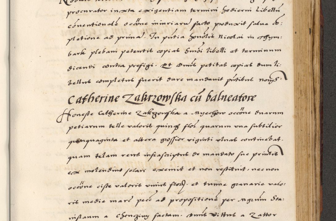 Zdjęcie nr 609 dla obiektu archiwalnego: [A]cta actorum causarum, sententiarum tam diffinitivarum quam interloquutoriarum, obligationum, constitutionum et contractuum coram reverendo patre domino Petro Porembski preposito Osvieczimensi, canonico et officiali generali Cracoviensi de anno Domini millesimo quingentesimo quinguagesimo primo, cuius indictio est nona, pontificatus sanctissimi in Christo patris et domini nostri domini Juliii divina providencia pape tercii, anno secundo, a die et mense infrascriptis feliciter continiantur