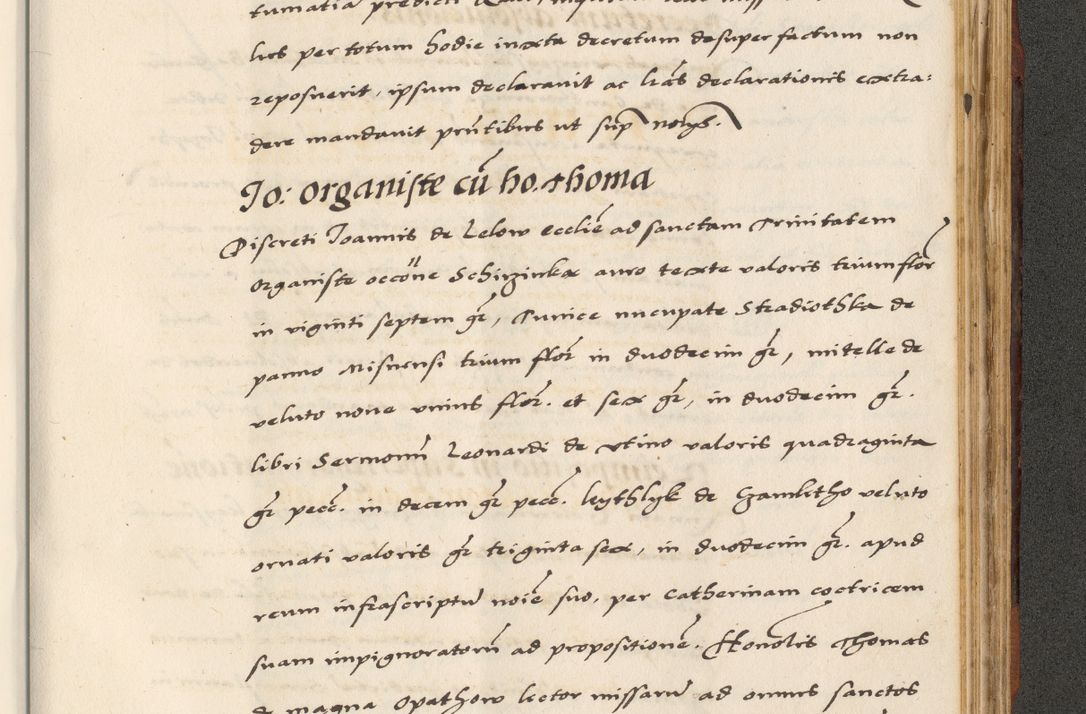 Zdjęcie nr 803 dla obiektu archiwalnego: [A]cta actorum causarum, sententiarum tam diffinitivarum quam interloquutoriarum, obligationum, constitutionum et contractuum coram reverendo patre domino Petro Porembski preposito Osvieczimensi, canonico et officiali generali Cracoviensi de anno Domini millesimo quingentesimo quinguagesimo primo, cuius indictio est nona, pontificatus sanctissimi in Christo patris et domini nostri domini Juliii divina providencia pape tercii, anno secundo, a die et mense infrascriptis feliciter continiantur