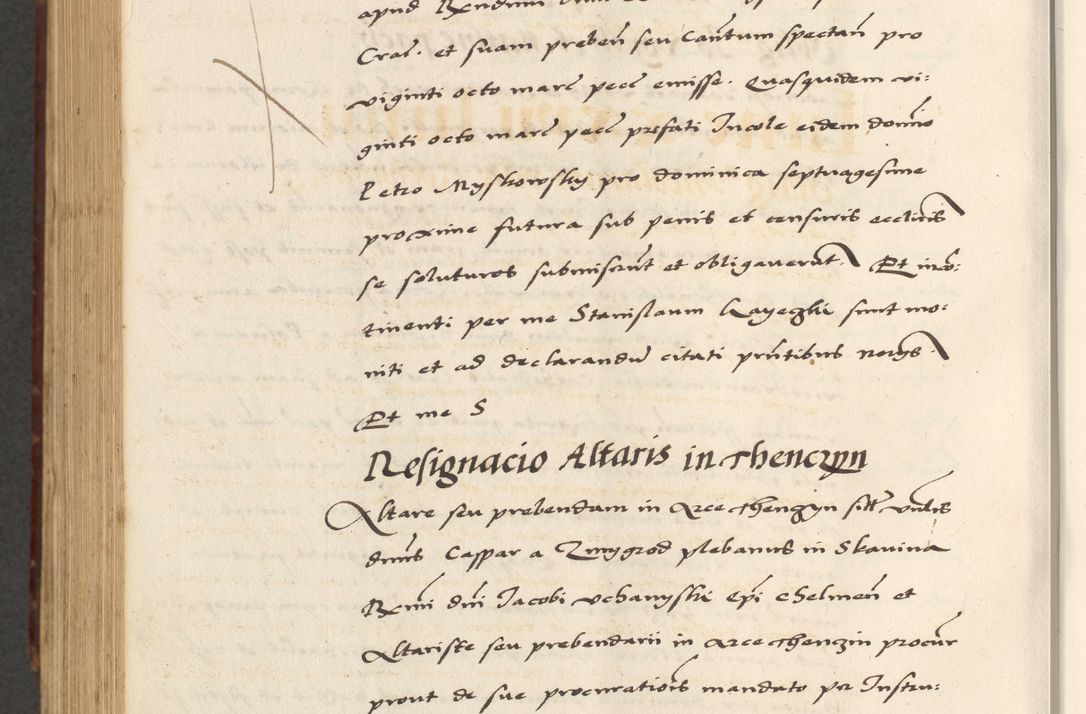 Zdjęcie nr 800 dla obiektu archiwalnego: [A]cta actorum causarum, sententiarum tam diffinitivarum quam interloquutoriarum, obligationum, constitutionum et contractuum coram reverendo patre domino Petro Porembski preposito Osvieczimensi, canonico et officiali generali Cracoviensi de anno Domini millesimo quingentesimo quinguagesimo primo, cuius indictio est nona, pontificatus sanctissimi in Christo patris et domini nostri domini Juliii divina providencia pape tercii, anno secundo, a die et mense infrascriptis feliciter continiantur