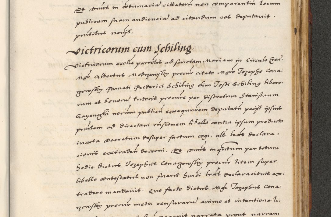 Zdjęcie nr 797 dla obiektu archiwalnego: [A]cta actorum causarum, sententiarum tam diffinitivarum quam interloquutoriarum, obligationum, constitutionum et contractuum coram reverendo patre domino Petro Porembski preposito Osvieczimensi, canonico et officiali generali Cracoviensi de anno Domini millesimo quingentesimo quinguagesimo primo, cuius indictio est nona, pontificatus sanctissimi in Christo patris et domini nostri domini Juliii divina providencia pape tercii, anno secundo, a die et mense infrascriptis feliciter continiantur