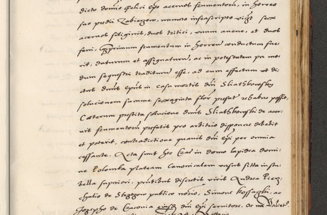 Zdjęcie nr 767 dla obiektu archiwalnego: [A]cta actorum causarum, sententiarum tam diffinitivarum quam interloquutoriarum, obligationum, constitutionum et contractuum coram reverendo patre domino Petro Porembski preposito Osvieczimensi, canonico et officiali generali Cracoviensi de anno Domini millesimo quingentesimo quinguagesimo primo, cuius indictio est nona, pontificatus sanctissimi in Christo patris et domini nostri domini Juliii divina providencia pape tercii, anno secundo, a die et mense infrascriptis feliciter continiantur