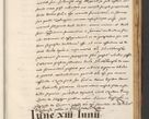 Zdjęcie nr 767 dla obiektu archiwalnego: [A]cta actorum causarum, sententiarum tam diffinitivarum quam interloquutoriarum, obligationum, constitutionum et contractuum coram reverendo patre domino Petro Porembski preposito Osvieczimensi, canonico et officiali generali Cracoviensi de anno Domini millesimo quingentesimo quinguagesimo primo, cuius indictio est nona, pontificatus sanctissimi in Christo patris et domini nostri domini Juliii divina providencia pape tercii, anno secundo, a die et mense infrascriptis feliciter continiantur