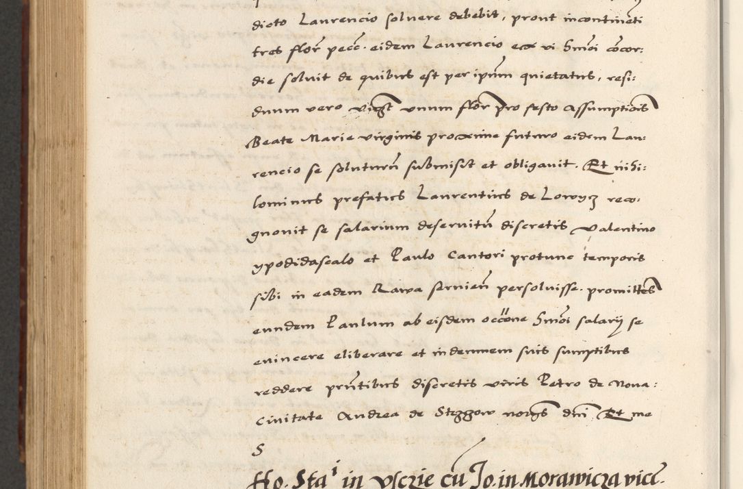 Zdjęcie nr 768 dla obiektu archiwalnego: [A]cta actorum causarum, sententiarum tam diffinitivarum quam interloquutoriarum, obligationum, constitutionum et contractuum coram reverendo patre domino Petro Porembski preposito Osvieczimensi, canonico et officiali generali Cracoviensi de anno Domini millesimo quingentesimo quinguagesimo primo, cuius indictio est nona, pontificatus sanctissimi in Christo patris et domini nostri domini Juliii divina providencia pape tercii, anno secundo, a die et mense infrascriptis feliciter continiantur