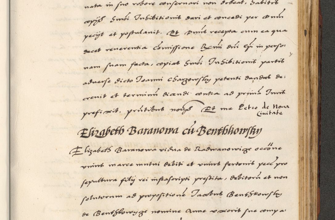 Zdjęcie nr 761 dla obiektu archiwalnego: [A]cta actorum causarum, sententiarum tam diffinitivarum quam interloquutoriarum, obligationum, constitutionum et contractuum coram reverendo patre domino Petro Porembski preposito Osvieczimensi, canonico et officiali generali Cracoviensi de anno Domini millesimo quingentesimo quinguagesimo primo, cuius indictio est nona, pontificatus sanctissimi in Christo patris et domini nostri domini Juliii divina providencia pape tercii, anno secundo, a die et mense infrascriptis feliciter continiantur