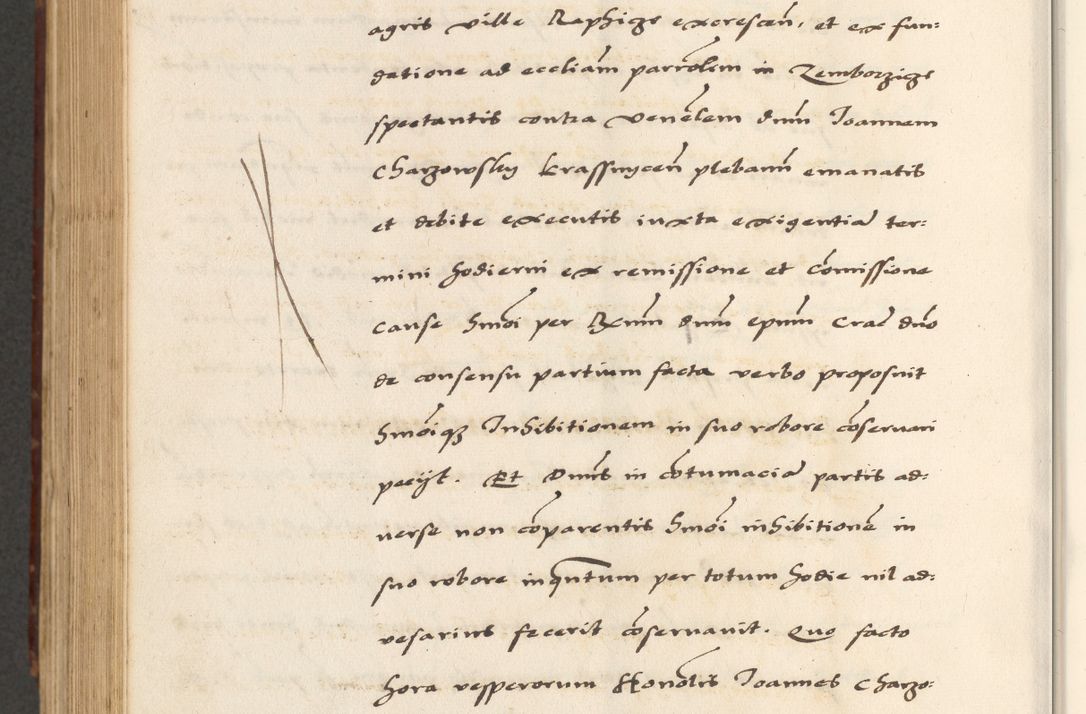 Zdjęcie nr 760 dla obiektu archiwalnego: [A]cta actorum causarum, sententiarum tam diffinitivarum quam interloquutoriarum, obligationum, constitutionum et contractuum coram reverendo patre domino Petro Porembski preposito Osvieczimensi, canonico et officiali generali Cracoviensi de anno Domini millesimo quingentesimo quinguagesimo primo, cuius indictio est nona, pontificatus sanctissimi in Christo patris et domini nostri domini Juliii divina providencia pape tercii, anno secundo, a die et mense infrascriptis feliciter continiantur