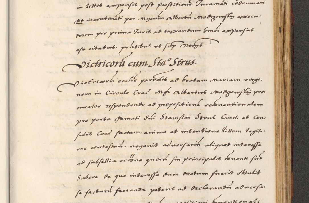 Zdjęcie nr 751 dla obiektu archiwalnego: [A]cta actorum causarum, sententiarum tam diffinitivarum quam interloquutoriarum, obligationum, constitutionum et contractuum coram reverendo patre domino Petro Porembski preposito Osvieczimensi, canonico et officiali generali Cracoviensi de anno Domini millesimo quingentesimo quinguagesimo primo, cuius indictio est nona, pontificatus sanctissimi in Christo patris et domini nostri domini Juliii divina providencia pape tercii, anno secundo, a die et mense infrascriptis feliciter continiantur