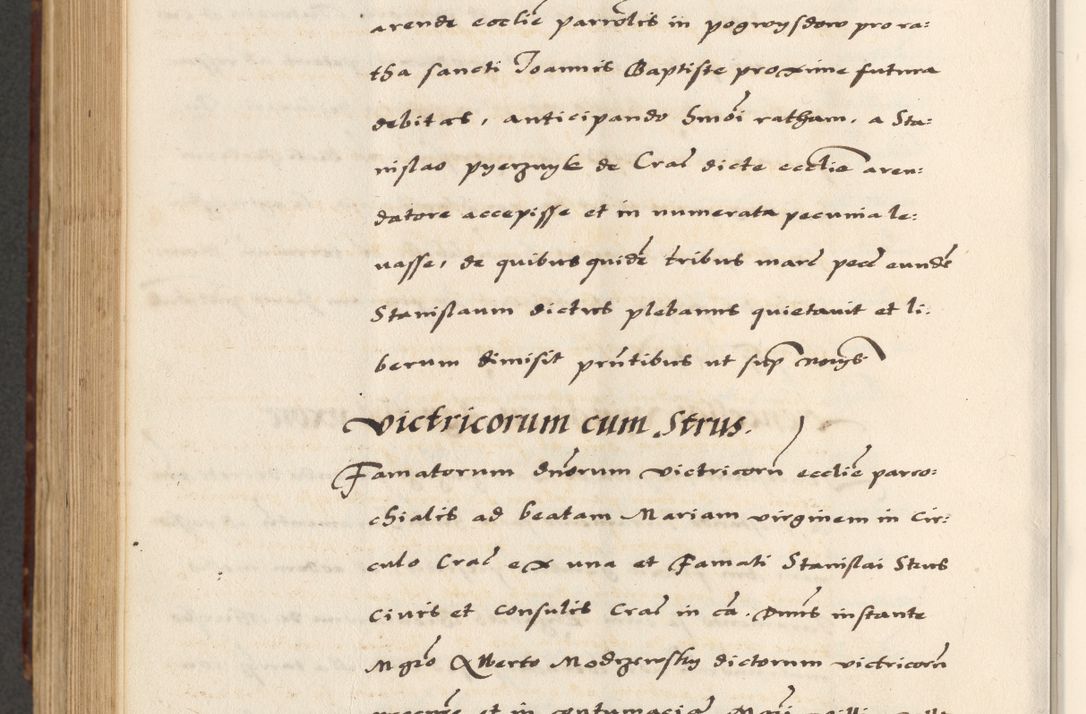 Zdjęcie nr 732 dla obiektu archiwalnego: [A]cta actorum causarum, sententiarum tam diffinitivarum quam interloquutoriarum, obligationum, constitutionum et contractuum coram reverendo patre domino Petro Porembski preposito Osvieczimensi, canonico et officiali generali Cracoviensi de anno Domini millesimo quingentesimo quinguagesimo primo, cuius indictio est nona, pontificatus sanctissimi in Christo patris et domini nostri domini Juliii divina providencia pape tercii, anno secundo, a die et mense infrascriptis feliciter continiantur