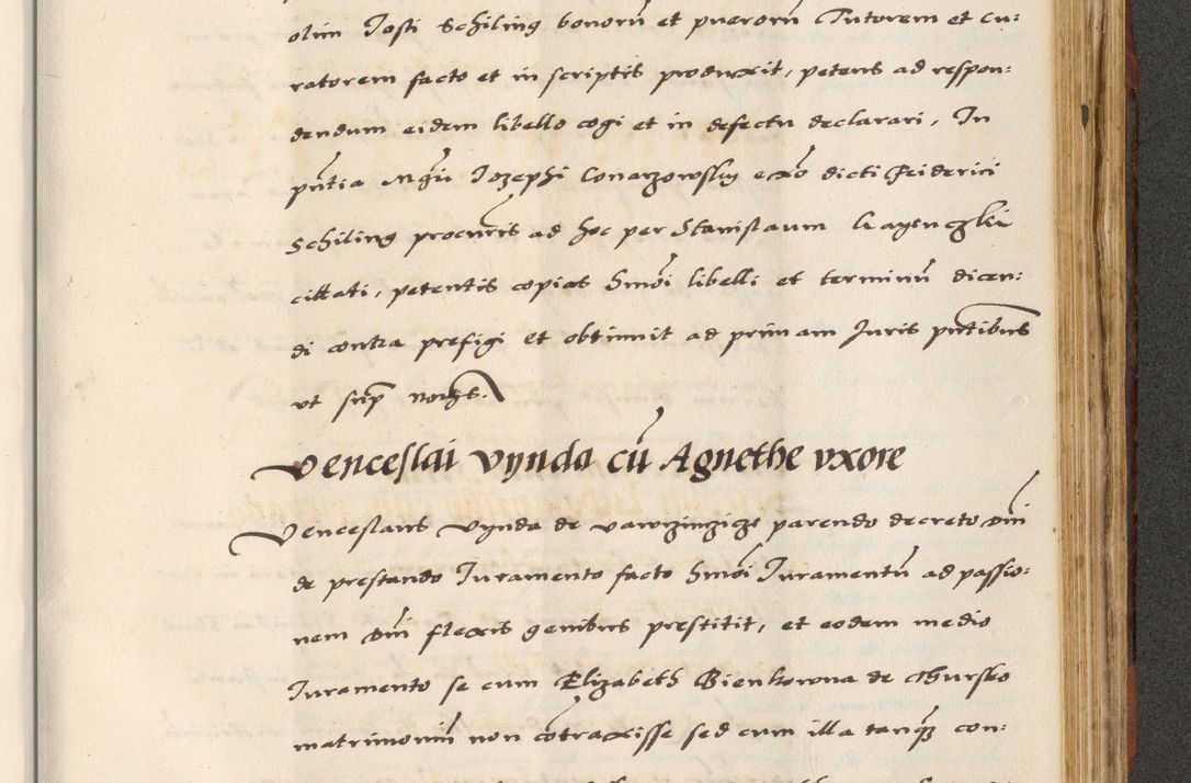 Zdjęcie nr 731 dla obiektu archiwalnego: [A]cta actorum causarum, sententiarum tam diffinitivarum quam interloquutoriarum, obligationum, constitutionum et contractuum coram reverendo patre domino Petro Porembski preposito Osvieczimensi, canonico et officiali generali Cracoviensi de anno Domini millesimo quingentesimo quinguagesimo primo, cuius indictio est nona, pontificatus sanctissimi in Christo patris et domini nostri domini Juliii divina providencia pape tercii, anno secundo, a die et mense infrascriptis feliciter continiantur
