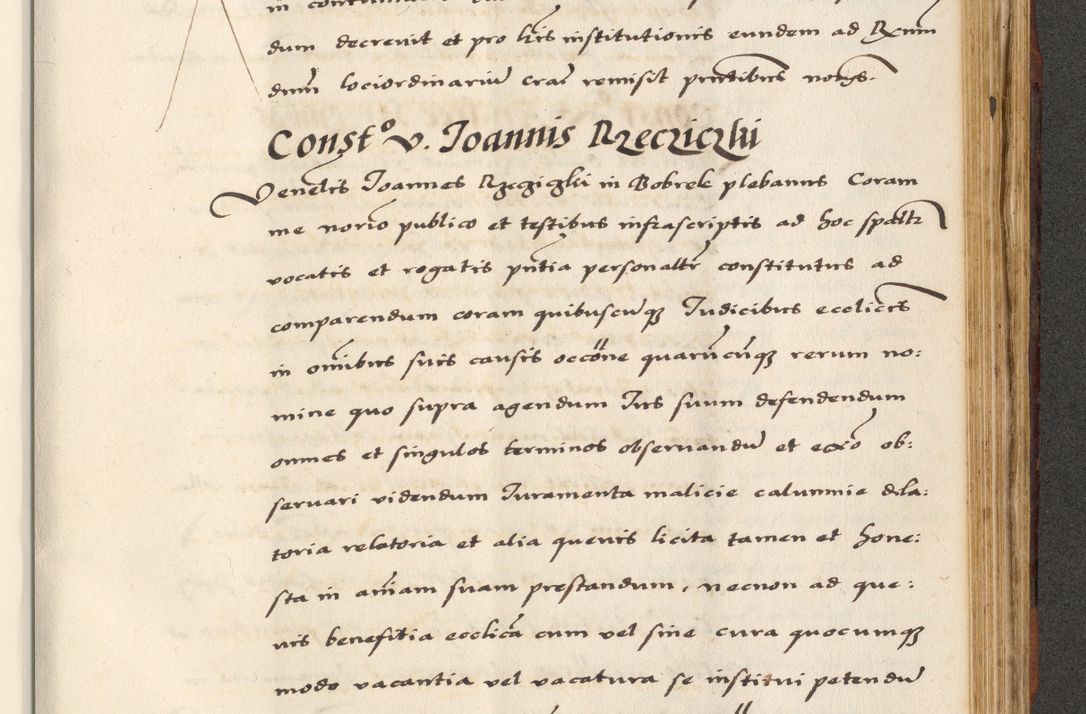 Zdjęcie nr 725 dla obiektu archiwalnego: [A]cta actorum causarum, sententiarum tam diffinitivarum quam interloquutoriarum, obligationum, constitutionum et contractuum coram reverendo patre domino Petro Porembski preposito Osvieczimensi, canonico et officiali generali Cracoviensi de anno Domini millesimo quingentesimo quinguagesimo primo, cuius indictio est nona, pontificatus sanctissimi in Christo patris et domini nostri domini Juliii divina providencia pape tercii, anno secundo, a die et mense infrascriptis feliciter continiantur