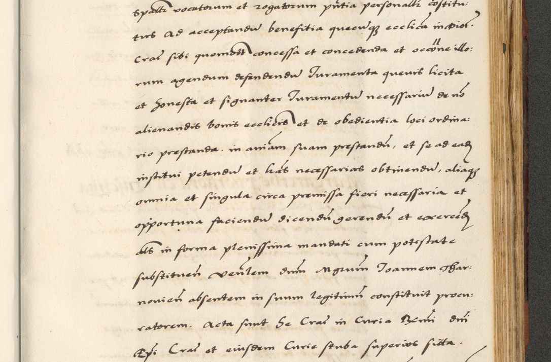 Zdjęcie nr 717 dla obiektu archiwalnego: [A]cta actorum causarum, sententiarum tam diffinitivarum quam interloquutoriarum, obligationum, constitutionum et contractuum coram reverendo patre domino Petro Porembski preposito Osvieczimensi, canonico et officiali generali Cracoviensi de anno Domini millesimo quingentesimo quinguagesimo primo, cuius indictio est nona, pontificatus sanctissimi in Christo patris et domini nostri domini Juliii divina providencia pape tercii, anno secundo, a die et mense infrascriptis feliciter continiantur