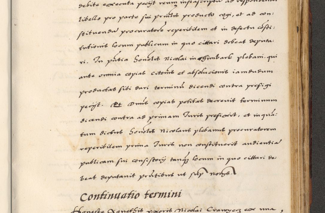 Zdjęcie nr 715 dla obiektu archiwalnego: [A]cta actorum causarum, sententiarum tam diffinitivarum quam interloquutoriarum, obligationum, constitutionum et contractuum coram reverendo patre domino Petro Porembski preposito Osvieczimensi, canonico et officiali generali Cracoviensi de anno Domini millesimo quingentesimo quinguagesimo primo, cuius indictio est nona, pontificatus sanctissimi in Christo patris et domini nostri domini Juliii divina providencia pape tercii, anno secundo, a die et mense infrascriptis feliciter continiantur