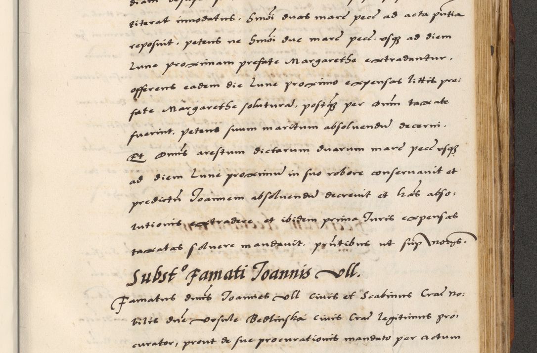 Zdjęcie nr 693 dla obiektu archiwalnego: [A]cta actorum causarum, sententiarum tam diffinitivarum quam interloquutoriarum, obligationum, constitutionum et contractuum coram reverendo patre domino Petro Porembski preposito Osvieczimensi, canonico et officiali generali Cracoviensi de anno Domini millesimo quingentesimo quinguagesimo primo, cuius indictio est nona, pontificatus sanctissimi in Christo patris et domini nostri domini Juliii divina providencia pape tercii, anno secundo, a die et mense infrascriptis feliciter continiantur