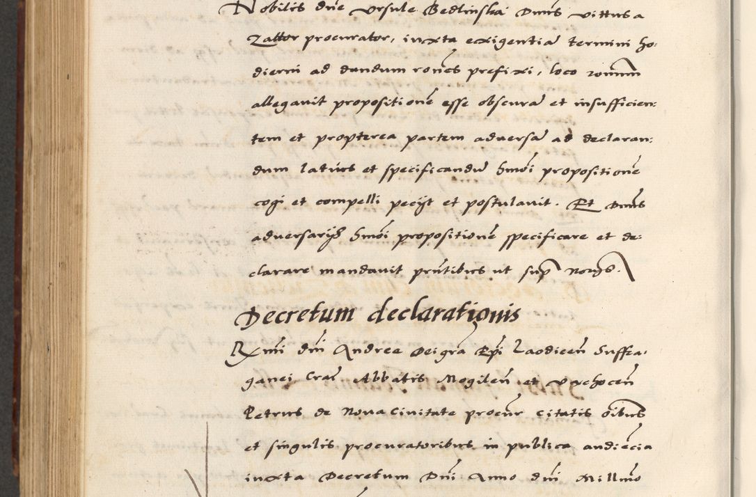 Zdjęcie nr 694 dla obiektu archiwalnego: [A]cta actorum causarum, sententiarum tam diffinitivarum quam interloquutoriarum, obligationum, constitutionum et contractuum coram reverendo patre domino Petro Porembski preposito Osvieczimensi, canonico et officiali generali Cracoviensi de anno Domini millesimo quingentesimo quinguagesimo primo, cuius indictio est nona, pontificatus sanctissimi in Christo patris et domini nostri domini Juliii divina providencia pape tercii, anno secundo, a die et mense infrascriptis feliciter continiantur