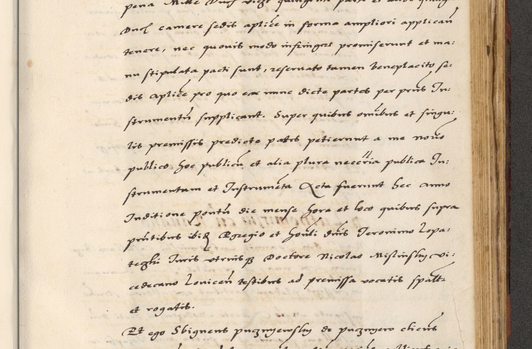 Zdjęcie nr 687 dla obiektu archiwalnego: [A]cta actorum causarum, sententiarum tam diffinitivarum quam interloquutoriarum, obligationum, constitutionum et contractuum coram reverendo patre domino Petro Porembski preposito Osvieczimensi, canonico et officiali generali Cracoviensi de anno Domini millesimo quingentesimo quinguagesimo primo, cuius indictio est nona, pontificatus sanctissimi in Christo patris et domini nostri domini Juliii divina providencia pape tercii, anno secundo, a die et mense infrascriptis feliciter continiantur