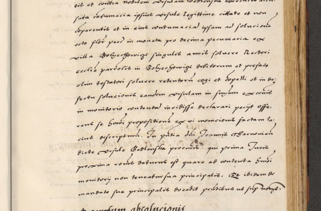 Zdjęcie nr 683 dla obiektu archiwalnego: [A]cta actorum causarum, sententiarum tam diffinitivarum quam interloquutoriarum, obligationum, constitutionum et contractuum coram reverendo patre domino Petro Porembski preposito Osvieczimensi, canonico et officiali generali Cracoviensi de anno Domini millesimo quingentesimo quinguagesimo primo, cuius indictio est nona, pontificatus sanctissimi in Christo patris et domini nostri domini Juliii divina providencia pape tercii, anno secundo, a die et mense infrascriptis feliciter continiantur