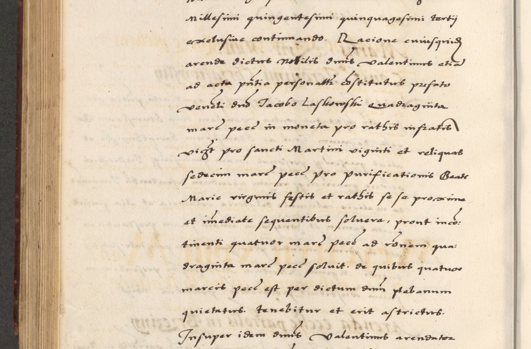 Zdjęcie nr 674 dla obiektu archiwalnego: [A]cta actorum causarum, sententiarum tam diffinitivarum quam interloquutoriarum, obligationum, constitutionum et contractuum coram reverendo patre domino Petro Porembski preposito Osvieczimensi, canonico et officiali generali Cracoviensi de anno Domini millesimo quingentesimo quinguagesimo primo, cuius indictio est nona, pontificatus sanctissimi in Christo patris et domini nostri domini Juliii divina providencia pape tercii, anno secundo, a die et mense infrascriptis feliciter continiantur
