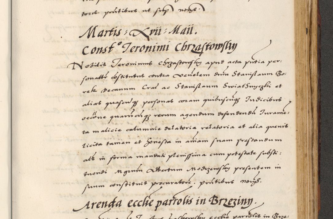 Zdjęcie nr 673 dla obiektu archiwalnego: [A]cta actorum causarum, sententiarum tam diffinitivarum quam interloquutoriarum, obligationum, constitutionum et contractuum coram reverendo patre domino Petro Porembski preposito Osvieczimensi, canonico et officiali generali Cracoviensi de anno Domini millesimo quingentesimo quinguagesimo primo, cuius indictio est nona, pontificatus sanctissimi in Christo patris et domini nostri domini Juliii divina providencia pape tercii, anno secundo, a die et mense infrascriptis feliciter continiantur