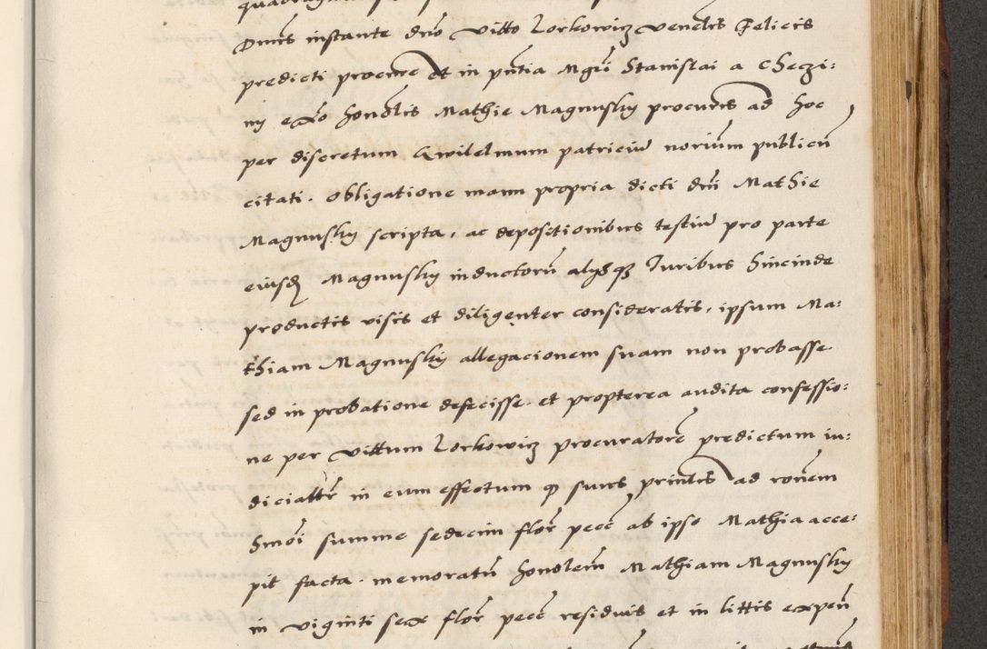 Zdjęcie nr 671 dla obiektu archiwalnego: [A]cta actorum causarum, sententiarum tam diffinitivarum quam interloquutoriarum, obligationum, constitutionum et contractuum coram reverendo patre domino Petro Porembski preposito Osvieczimensi, canonico et officiali generali Cracoviensi de anno Domini millesimo quingentesimo quinguagesimo primo, cuius indictio est nona, pontificatus sanctissimi in Christo patris et domini nostri domini Juliii divina providencia pape tercii, anno secundo, a die et mense infrascriptis feliciter continiantur