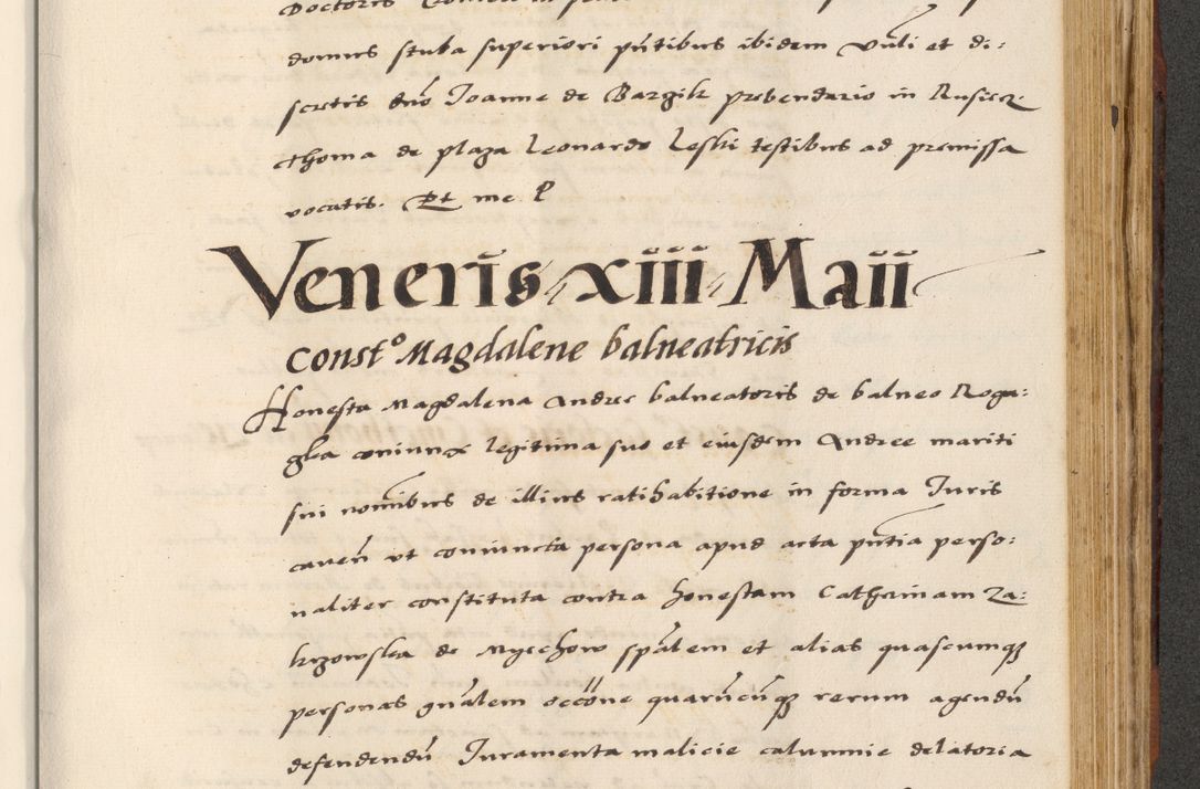 Zdjęcie nr 657 dla obiektu archiwalnego: [A]cta actorum causarum, sententiarum tam diffinitivarum quam interloquutoriarum, obligationum, constitutionum et contractuum coram reverendo patre domino Petro Porembski preposito Osvieczimensi, canonico et officiali generali Cracoviensi de anno Domini millesimo quingentesimo quinguagesimo primo, cuius indictio est nona, pontificatus sanctissimi in Christo patris et domini nostri domini Juliii divina providencia pape tercii, anno secundo, a die et mense infrascriptis feliciter continiantur