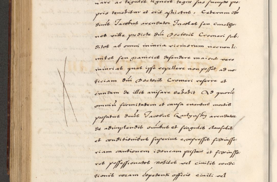 Zdjęcie nr 656 dla obiektu archiwalnego: [A]cta actorum causarum, sententiarum tam diffinitivarum quam interloquutoriarum, obligationum, constitutionum et contractuum coram reverendo patre domino Petro Porembski preposito Osvieczimensi, canonico et officiali generali Cracoviensi de anno Domini millesimo quingentesimo quinguagesimo primo, cuius indictio est nona, pontificatus sanctissimi in Christo patris et domini nostri domini Juliii divina providencia pape tercii, anno secundo, a die et mense infrascriptis feliciter continiantur