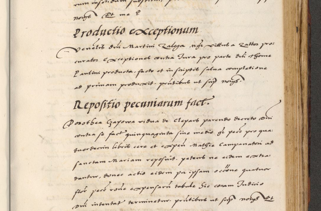 Zdjęcie nr 653 dla obiektu archiwalnego: [A]cta actorum causarum, sententiarum tam diffinitivarum quam interloquutoriarum, obligationum, constitutionum et contractuum coram reverendo patre domino Petro Porembski preposito Osvieczimensi, canonico et officiali generali Cracoviensi de anno Domini millesimo quingentesimo quinguagesimo primo, cuius indictio est nona, pontificatus sanctissimi in Christo patris et domini nostri domini Juliii divina providencia pape tercii, anno secundo, a die et mense infrascriptis feliciter continiantur