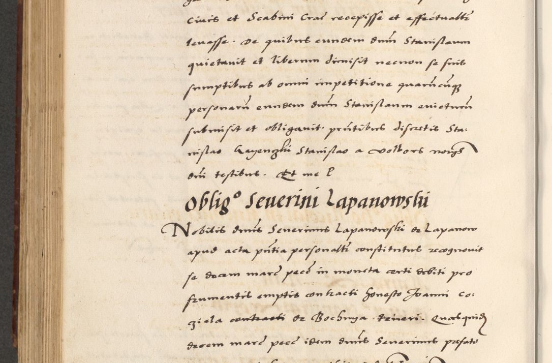 Zdjęcie nr 648 dla obiektu archiwalnego: [A]cta actorum causarum, sententiarum tam diffinitivarum quam interloquutoriarum, obligationum, constitutionum et contractuum coram reverendo patre domino Petro Porembski preposito Osvieczimensi, canonico et officiali generali Cracoviensi de anno Domini millesimo quingentesimo quinguagesimo primo, cuius indictio est nona, pontificatus sanctissimi in Christo patris et domini nostri domini Juliii divina providencia pape tercii, anno secundo, a die et mense infrascriptis feliciter continiantur