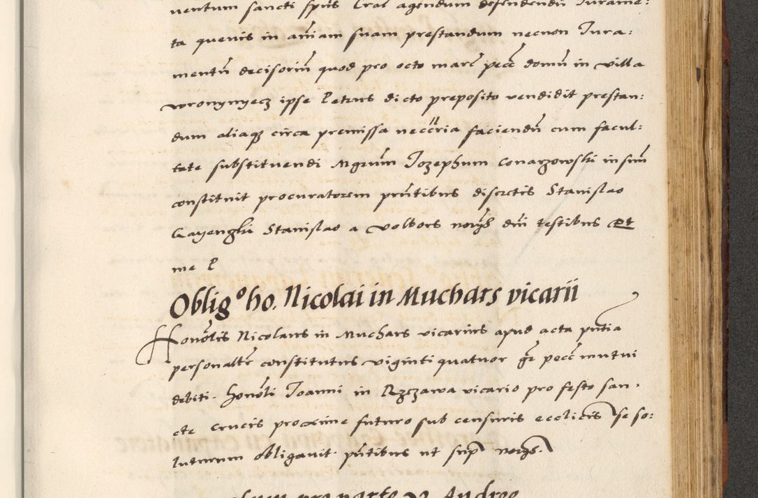 Zdjęcie nr 649 dla obiektu archiwalnego: [A]cta actorum causarum, sententiarum tam diffinitivarum quam interloquutoriarum, obligationum, constitutionum et contractuum coram reverendo patre domino Petro Porembski preposito Osvieczimensi, canonico et officiali generali Cracoviensi de anno Domini millesimo quingentesimo quinguagesimo primo, cuius indictio est nona, pontificatus sanctissimi in Christo patris et domini nostri domini Juliii divina providencia pape tercii, anno secundo, a die et mense infrascriptis feliciter continiantur