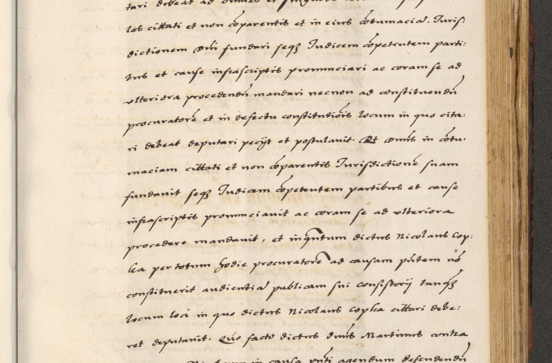 Zdjęcie nr 645 dla obiektu archiwalnego: [A]cta actorum causarum, sententiarum tam diffinitivarum quam interloquutoriarum, obligationum, constitutionum et contractuum coram reverendo patre domino Petro Porembski preposito Osvieczimensi, canonico et officiali generali Cracoviensi de anno Domini millesimo quingentesimo quinguagesimo primo, cuius indictio est nona, pontificatus sanctissimi in Christo patris et domini nostri domini Juliii divina providencia pape tercii, anno secundo, a die et mense infrascriptis feliciter continiantur