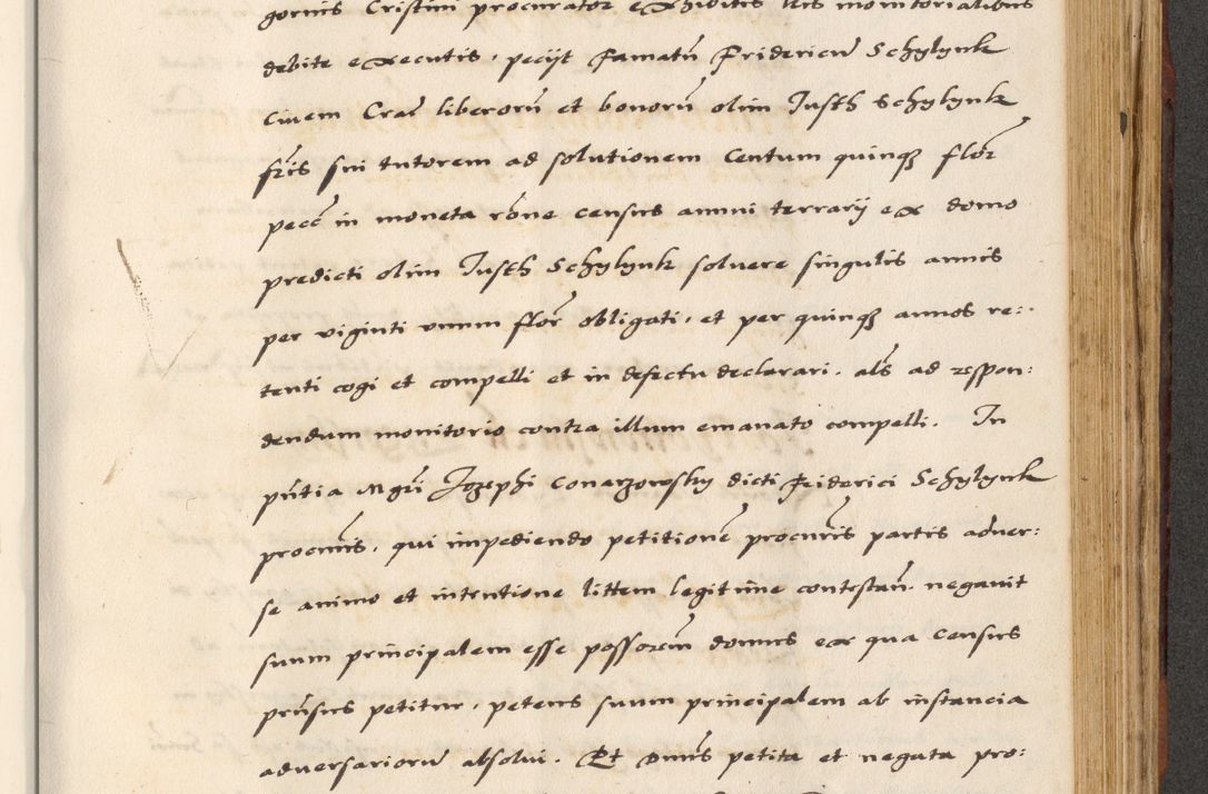 Zdjęcie nr 643 dla obiektu archiwalnego: [A]cta actorum causarum, sententiarum tam diffinitivarum quam interloquutoriarum, obligationum, constitutionum et contractuum coram reverendo patre domino Petro Porembski preposito Osvieczimensi, canonico et officiali generali Cracoviensi de anno Domini millesimo quingentesimo quinguagesimo primo, cuius indictio est nona, pontificatus sanctissimi in Christo patris et domini nostri domini Juliii divina providencia pape tercii, anno secundo, a die et mense infrascriptis feliciter continiantur