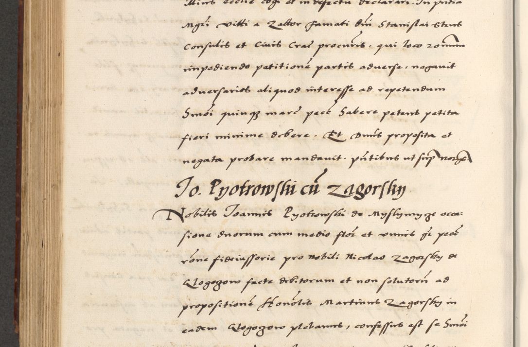 Zdjęcie nr 644 dla obiektu archiwalnego: [A]cta actorum causarum, sententiarum tam diffinitivarum quam interloquutoriarum, obligationum, constitutionum et contractuum coram reverendo patre domino Petro Porembski preposito Osvieczimensi, canonico et officiali generali Cracoviensi de anno Domini millesimo quingentesimo quinguagesimo primo, cuius indictio est nona, pontificatus sanctissimi in Christo patris et domini nostri domini Juliii divina providencia pape tercii, anno secundo, a die et mense infrascriptis feliciter continiantur