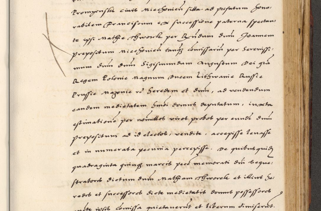Zdjęcie nr 629 dla obiektu archiwalnego: [A]cta actorum causarum, sententiarum tam diffinitivarum quam interloquutoriarum, obligationum, constitutionum et contractuum coram reverendo patre domino Petro Porembski preposito Osvieczimensi, canonico et officiali generali Cracoviensi de anno Domini millesimo quingentesimo quinguagesimo primo, cuius indictio est nona, pontificatus sanctissimi in Christo patris et domini nostri domini Juliii divina providencia pape tercii, anno secundo, a die et mense infrascriptis feliciter continiantur