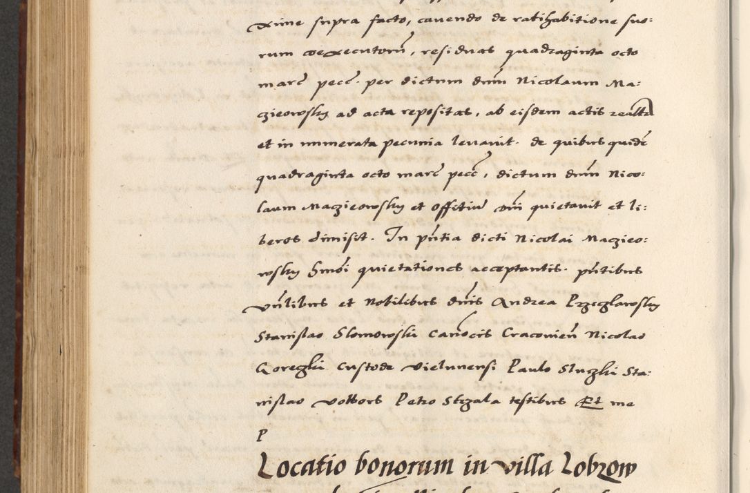 Zdjęcie nr 622 dla obiektu archiwalnego: [A]cta actorum causarum, sententiarum tam diffinitivarum quam interloquutoriarum, obligationum, constitutionum et contractuum coram reverendo patre domino Petro Porembski preposito Osvieczimensi, canonico et officiali generali Cracoviensi de anno Domini millesimo quingentesimo quinguagesimo primo, cuius indictio est nona, pontificatus sanctissimi in Christo patris et domini nostri domini Juliii divina providencia pape tercii, anno secundo, a die et mense infrascriptis feliciter continiantur