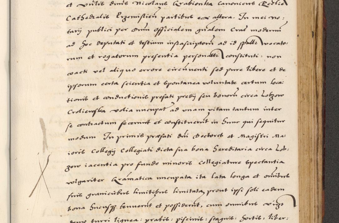 Zdjęcie nr 623 dla obiektu archiwalnego: [A]cta actorum causarum, sententiarum tam diffinitivarum quam interloquutoriarum, obligationum, constitutionum et contractuum coram reverendo patre domino Petro Porembski preposito Osvieczimensi, canonico et officiali generali Cracoviensi de anno Domini millesimo quingentesimo quinguagesimo primo, cuius indictio est nona, pontificatus sanctissimi in Christo patris et domini nostri domini Juliii divina providencia pape tercii, anno secundo, a die et mense infrascriptis feliciter continiantur