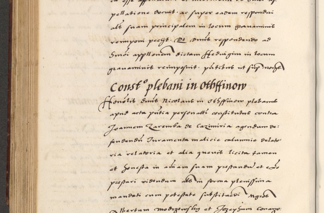 Zdjęcie nr 612 dla obiektu archiwalnego: [A]cta actorum causarum, sententiarum tam diffinitivarum quam interloquutoriarum, obligationum, constitutionum et contractuum coram reverendo patre domino Petro Porembski preposito Osvieczimensi, canonico et officiali generali Cracoviensi de anno Domini millesimo quingentesimo quinguagesimo primo, cuius indictio est nona, pontificatus sanctissimi in Christo patris et domini nostri domini Juliii divina providencia pape tercii, anno secundo, a die et mense infrascriptis feliciter continiantur