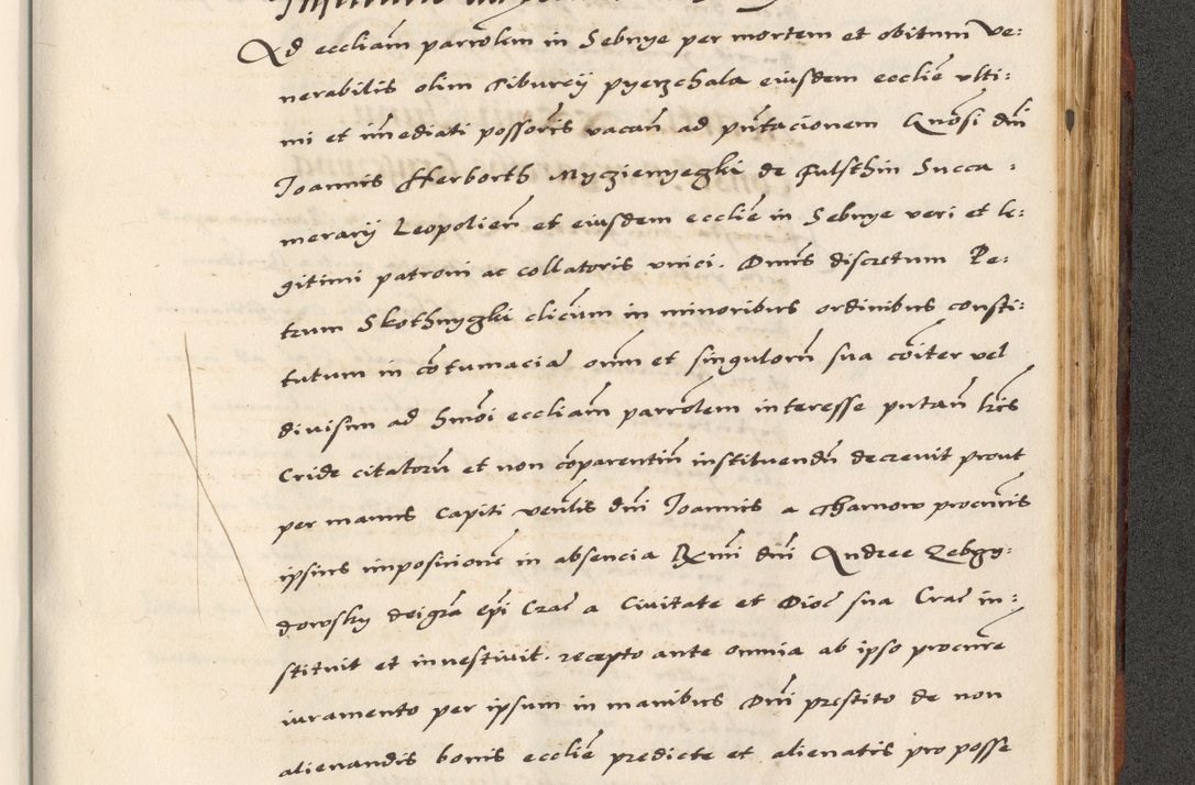 Zdjęcie nr 807 dla obiektu archiwalnego: [A]cta actorum causarum, sententiarum tam diffinitivarum quam interloquutoriarum, obligationum, constitutionum et contractuum coram reverendo patre domino Petro Porembski preposito Osvieczimensi, canonico et officiali generali Cracoviensi de anno Domini millesimo quingentesimo quinguagesimo primo, cuius indictio est nona, pontificatus sanctissimi in Christo patris et domini nostri domini Juliii divina providencia pape tercii, anno secundo, a die et mense infrascriptis feliciter continiantur