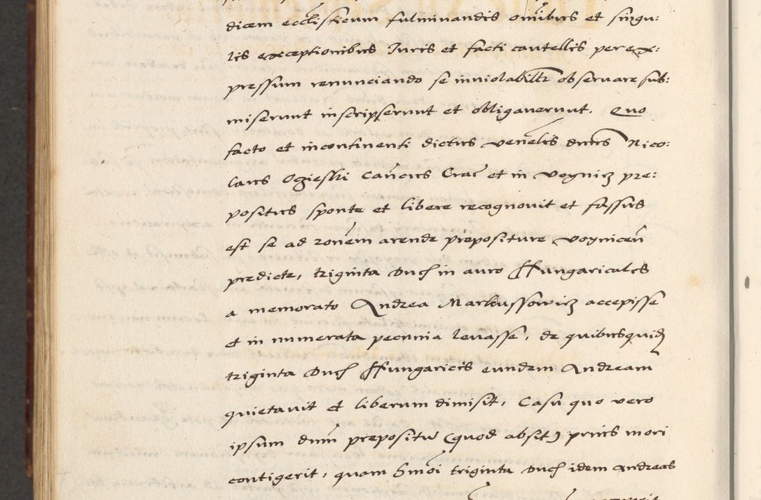 Zdjęcie nr 942 dla obiektu archiwalnego: [A]cta actorum causarum, sententiarum tam diffinitivarum quam interloquutoriarum, obligationum, constitutionum et contractuum coram reverendo patre domino Petro Porembski preposito Osvieczimensi, canonico et officiali generali Cracoviensi de anno Domini millesimo quingentesimo quinguagesimo primo, cuius indictio est nona, pontificatus sanctissimi in Christo patris et domini nostri domini Juliii divina providencia pape tercii, anno secundo, a die et mense infrascriptis feliciter continiantur