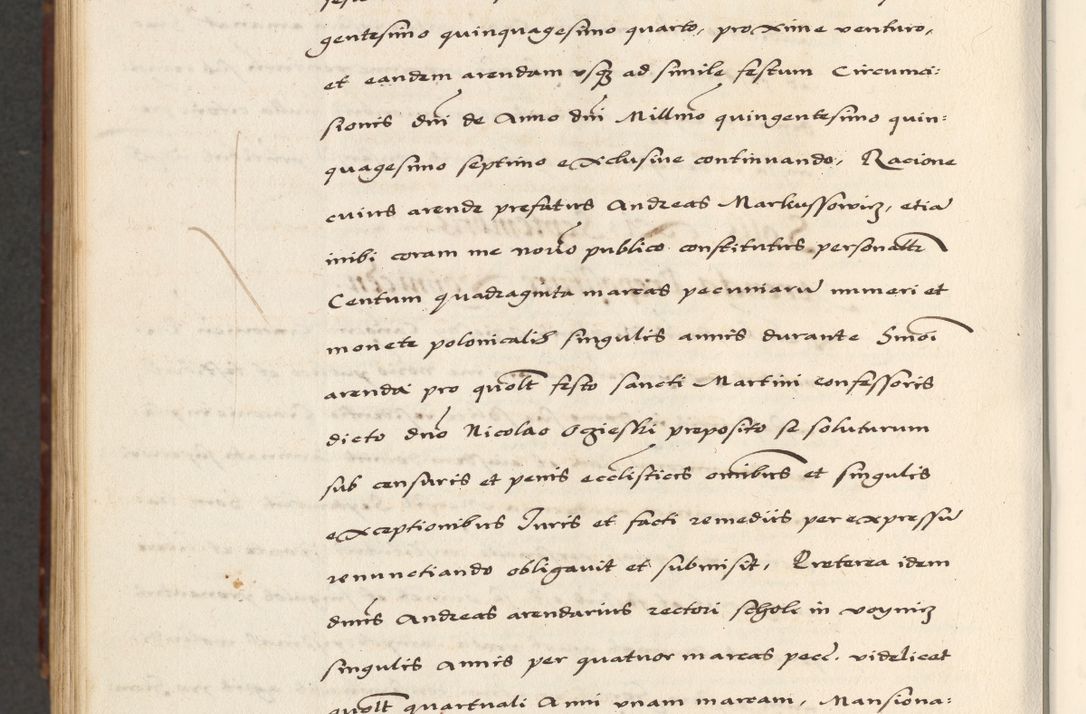 Zdjęcie nr 940 dla obiektu archiwalnego: [A]cta actorum causarum, sententiarum tam diffinitivarum quam interloquutoriarum, obligationum, constitutionum et contractuum coram reverendo patre domino Petro Porembski preposito Osvieczimensi, canonico et officiali generali Cracoviensi de anno Domini millesimo quingentesimo quinguagesimo primo, cuius indictio est nona, pontificatus sanctissimi in Christo patris et domini nostri domini Juliii divina providencia pape tercii, anno secundo, a die et mense infrascriptis feliciter continiantur