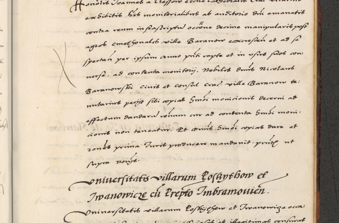 Zdjęcie nr 927 dla obiektu archiwalnego: [A]cta actorum causarum, sententiarum tam diffinitivarum quam interloquutoriarum, obligationum, constitutionum et contractuum coram reverendo patre domino Petro Porembski preposito Osvieczimensi, canonico et officiali generali Cracoviensi de anno Domini millesimo quingentesimo quinguagesimo primo, cuius indictio est nona, pontificatus sanctissimi in Christo patris et domini nostri domini Juliii divina providencia pape tercii, anno secundo, a die et mense infrascriptis feliciter continiantur