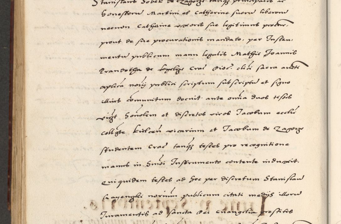 Zdjęcie nr 918 dla obiektu archiwalnego: [A]cta actorum causarum, sententiarum tam diffinitivarum quam interloquutoriarum, obligationum, constitutionum et contractuum coram reverendo patre domino Petro Porembski preposito Osvieczimensi, canonico et officiali generali Cracoviensi de anno Domini millesimo quingentesimo quinguagesimo primo, cuius indictio est nona, pontificatus sanctissimi in Christo patris et domini nostri domini Juliii divina providencia pape tercii, anno secundo, a die et mense infrascriptis feliciter continiantur