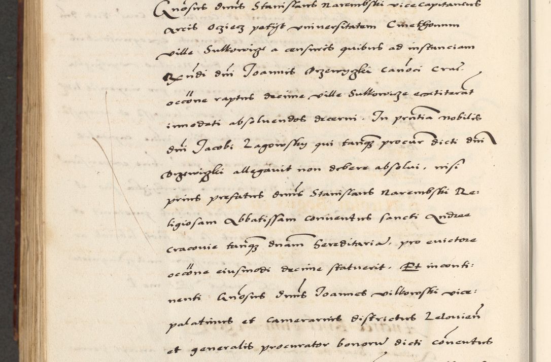 Zdjęcie nr 920 dla obiektu archiwalnego: [A]cta actorum causarum, sententiarum tam diffinitivarum quam interloquutoriarum, obligationum, constitutionum et contractuum coram reverendo patre domino Petro Porembski preposito Osvieczimensi, canonico et officiali generali Cracoviensi de anno Domini millesimo quingentesimo quinguagesimo primo, cuius indictio est nona, pontificatus sanctissimi in Christo patris et domini nostri domini Juliii divina providencia pape tercii, anno secundo, a die et mense infrascriptis feliciter continiantur