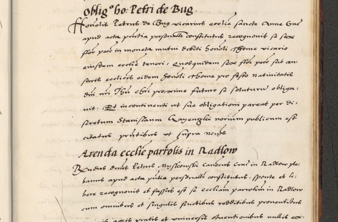 Zdjęcie nr 903 dla obiektu archiwalnego: [A]cta actorum causarum, sententiarum tam diffinitivarum quam interloquutoriarum, obligationum, constitutionum et contractuum coram reverendo patre domino Petro Porembski preposito Osvieczimensi, canonico et officiali generali Cracoviensi de anno Domini millesimo quingentesimo quinguagesimo primo, cuius indictio est nona, pontificatus sanctissimi in Christo patris et domini nostri domini Juliii divina providencia pape tercii, anno secundo, a die et mense infrascriptis feliciter continiantur