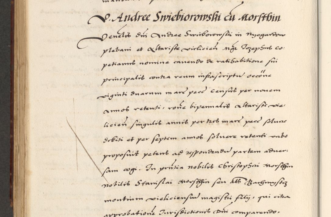 Zdjęcie nr 890 dla obiektu archiwalnego: [A]cta actorum causarum, sententiarum tam diffinitivarum quam interloquutoriarum, obligationum, constitutionum et contractuum coram reverendo patre domino Petro Porembski preposito Osvieczimensi, canonico et officiali generali Cracoviensi de anno Domini millesimo quingentesimo quinguagesimo primo, cuius indictio est nona, pontificatus sanctissimi in Christo patris et domini nostri domini Juliii divina providencia pape tercii, anno secundo, a die et mense infrascriptis feliciter continiantur