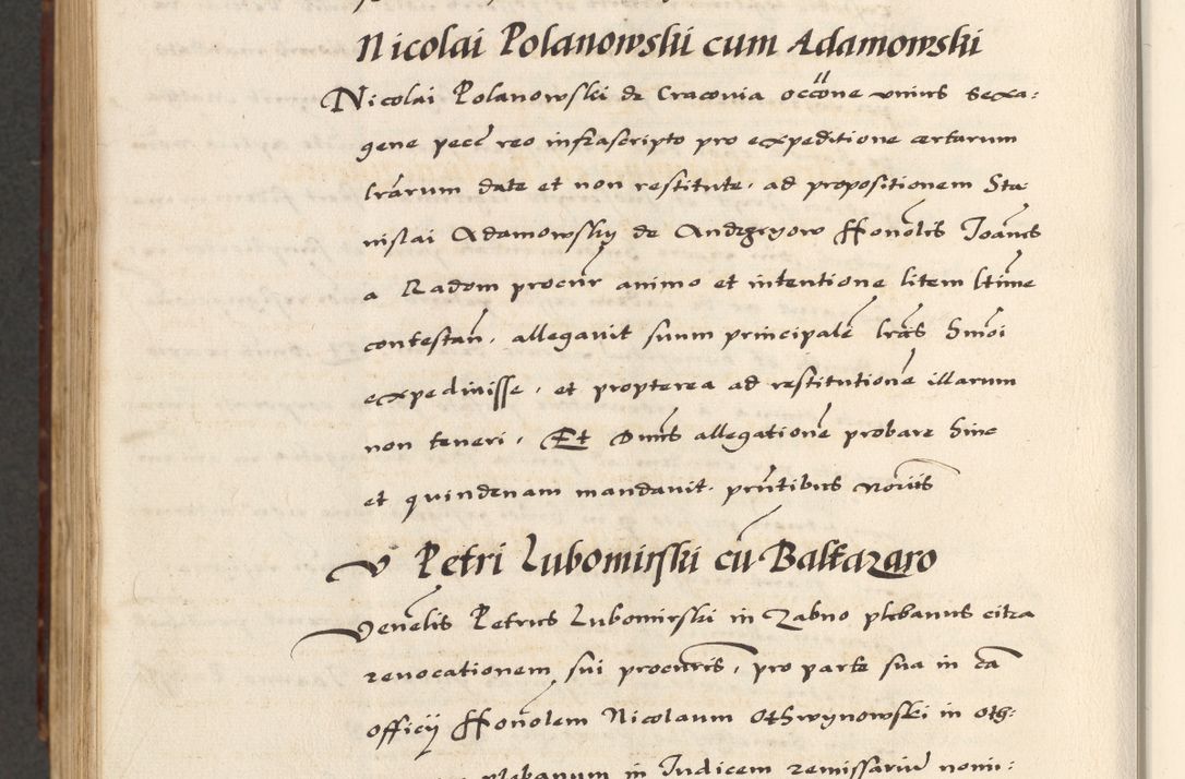 Zdjęcie nr 886 dla obiektu archiwalnego: [A]cta actorum causarum, sententiarum tam diffinitivarum quam interloquutoriarum, obligationum, constitutionum et contractuum coram reverendo patre domino Petro Porembski preposito Osvieczimensi, canonico et officiali generali Cracoviensi de anno Domini millesimo quingentesimo quinguagesimo primo, cuius indictio est nona, pontificatus sanctissimi in Christo patris et domini nostri domini Juliii divina providencia pape tercii, anno secundo, a die et mense infrascriptis feliciter continiantur