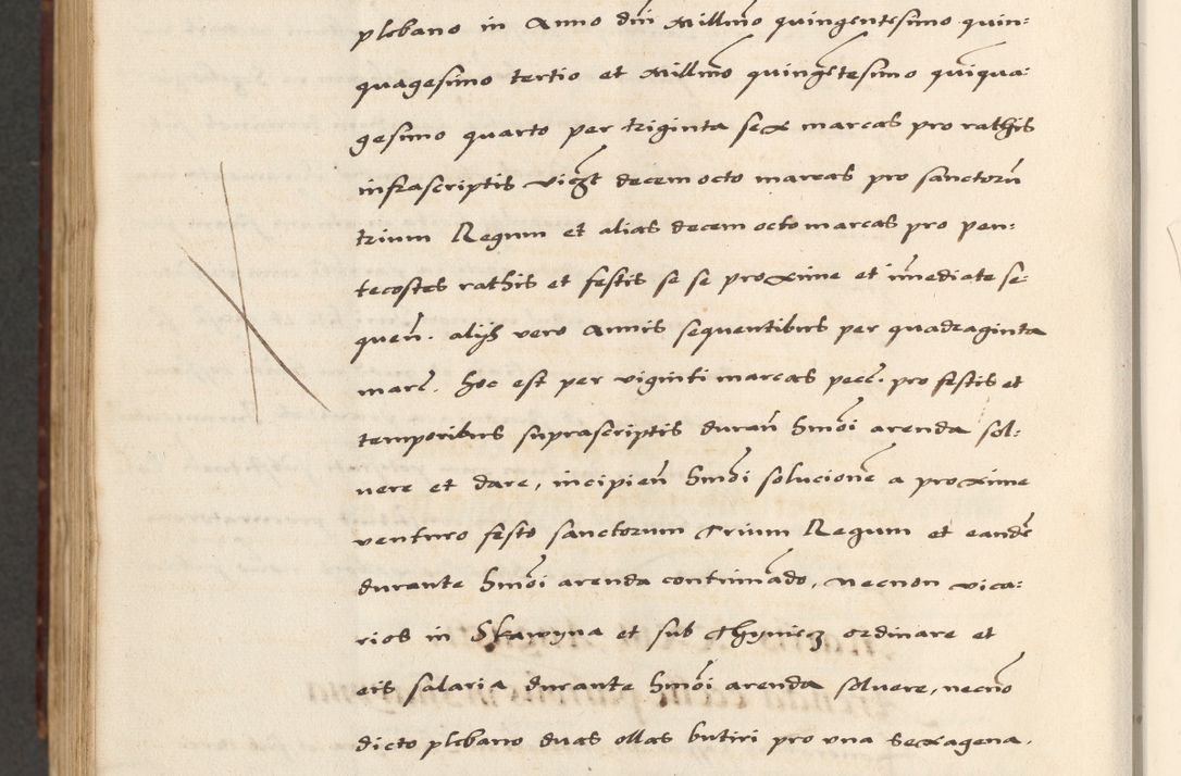 Zdjęcie nr 882 dla obiektu archiwalnego: [A]cta actorum causarum, sententiarum tam diffinitivarum quam interloquutoriarum, obligationum, constitutionum et contractuum coram reverendo patre domino Petro Porembski preposito Osvieczimensi, canonico et officiali generali Cracoviensi de anno Domini millesimo quingentesimo quinguagesimo primo, cuius indictio est nona, pontificatus sanctissimi in Christo patris et domini nostri domini Juliii divina providencia pape tercii, anno secundo, a die et mense infrascriptis feliciter continiantur