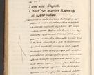 Zdjęcie nr 874 dla obiektu archiwalnego: [A]cta actorum causarum, sententiarum tam diffinitivarum quam interloquutoriarum, obligationum, constitutionum et contractuum coram reverendo patre domino Petro Porembski preposito Osvieczimensi, canonico et officiali generali Cracoviensi de anno Domini millesimo quingentesimo quinguagesimo primo, cuius indictio est nona, pontificatus sanctissimi in Christo patris et domini nostri domini Juliii divina providencia pape tercii, anno secundo, a die et mense infrascriptis feliciter continiantur