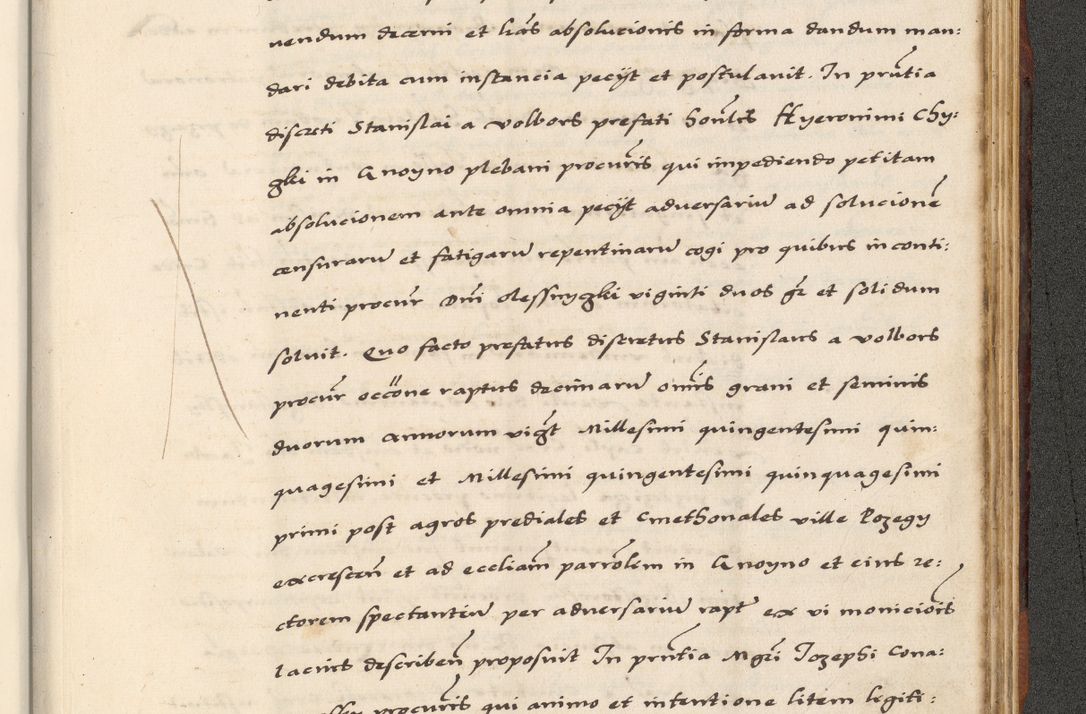 Zdjęcie nr 861 dla obiektu archiwalnego: [A]cta actorum causarum, sententiarum tam diffinitivarum quam interloquutoriarum, obligationum, constitutionum et contractuum coram reverendo patre domino Petro Porembski preposito Osvieczimensi, canonico et officiali generali Cracoviensi de anno Domini millesimo quingentesimo quinguagesimo primo, cuius indictio est nona, pontificatus sanctissimi in Christo patris et domini nostri domini Juliii divina providencia pape tercii, anno secundo, a die et mense infrascriptis feliciter continiantur