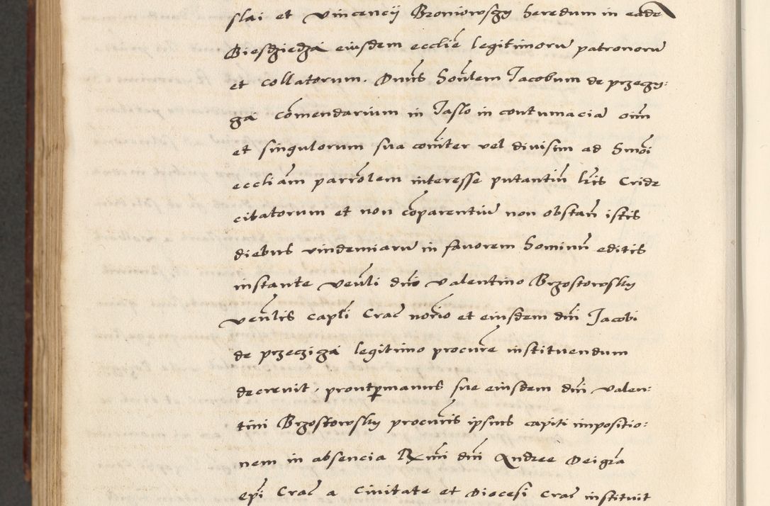Zdjęcie nr 862 dla obiektu archiwalnego: [A]cta actorum causarum, sententiarum tam diffinitivarum quam interloquutoriarum, obligationum, constitutionum et contractuum coram reverendo patre domino Petro Porembski preposito Osvieczimensi, canonico et officiali generali Cracoviensi de anno Domini millesimo quingentesimo quinguagesimo primo, cuius indictio est nona, pontificatus sanctissimi in Christo patris et domini nostri domini Juliii divina providencia pape tercii, anno secundo, a die et mense infrascriptis feliciter continiantur