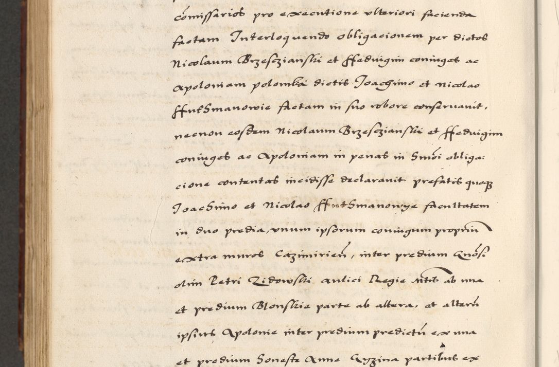 Zdjęcie nr 854 dla obiektu archiwalnego: [A]cta actorum causarum, sententiarum tam diffinitivarum quam interloquutoriarum, obligationum, constitutionum et contractuum coram reverendo patre domino Petro Porembski preposito Osvieczimensi, canonico et officiali generali Cracoviensi de anno Domini millesimo quingentesimo quinguagesimo primo, cuius indictio est nona, pontificatus sanctissimi in Christo patris et domini nostri domini Juliii divina providencia pape tercii, anno secundo, a die et mense infrascriptis feliciter continiantur